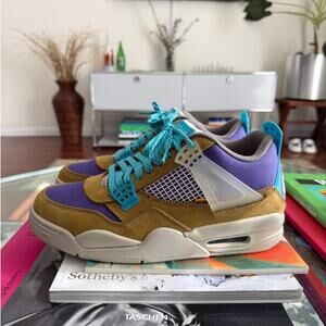 Union LA x Jordan 4 Retro Desert Moss 2021